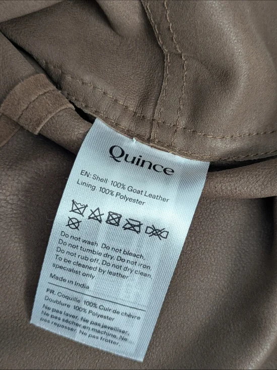 100% Suede Chore Jacket Brown Suede Women's Jacket - Picture 8 of 14